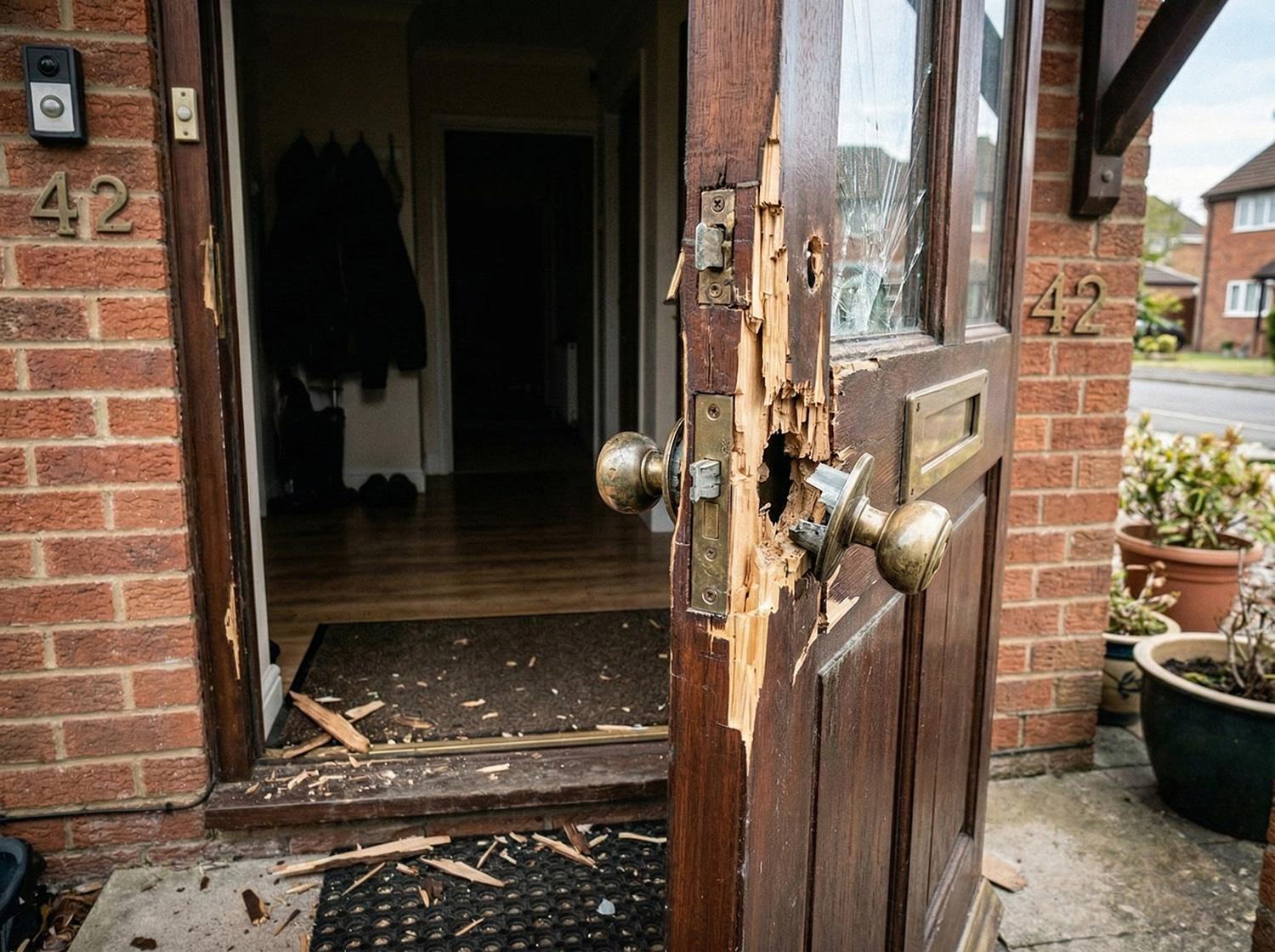 Burglary damage repair